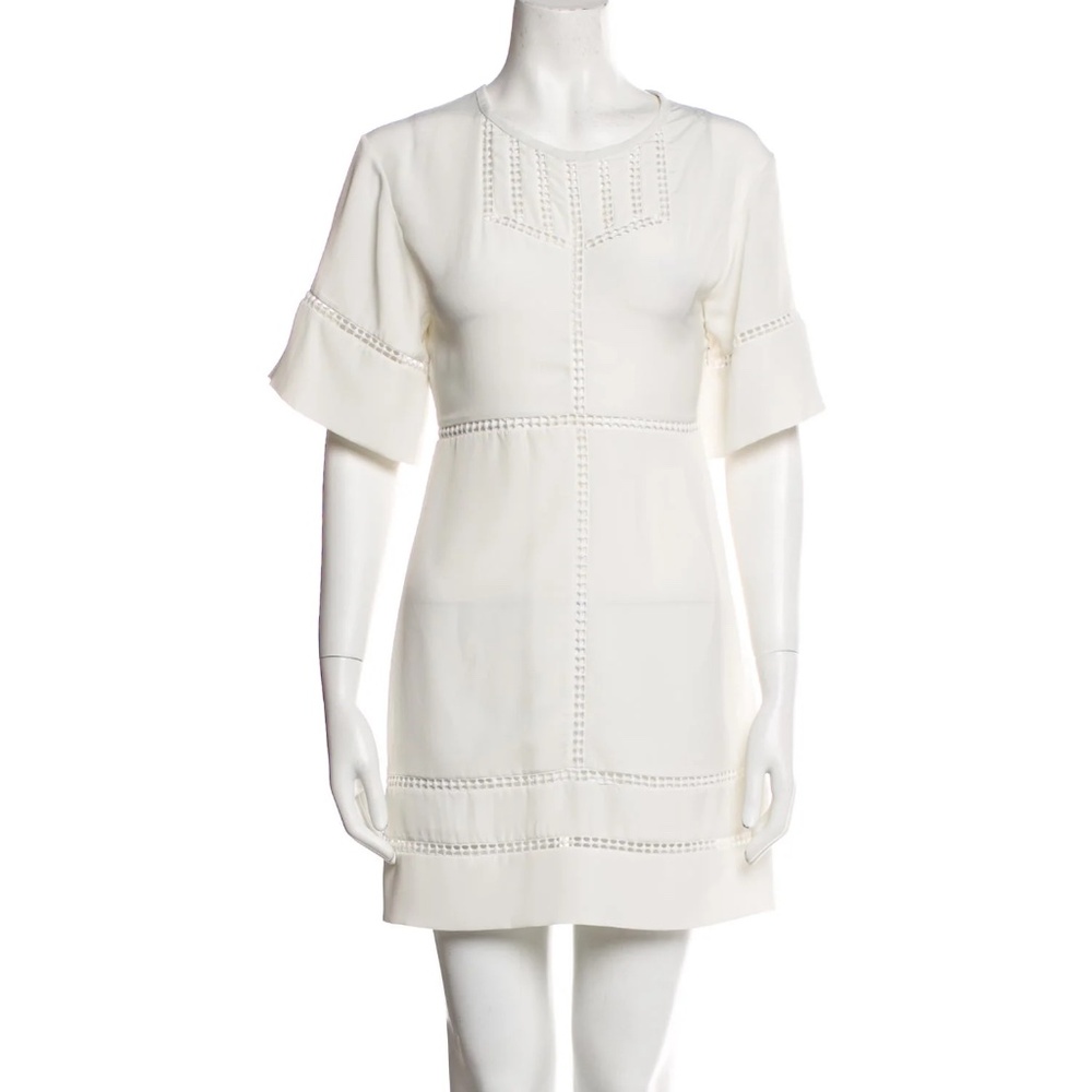 Iro White Mini Dress